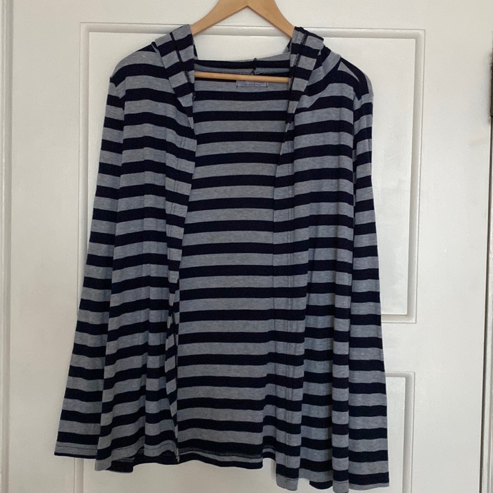 Michael Stars hoodie open cardigan